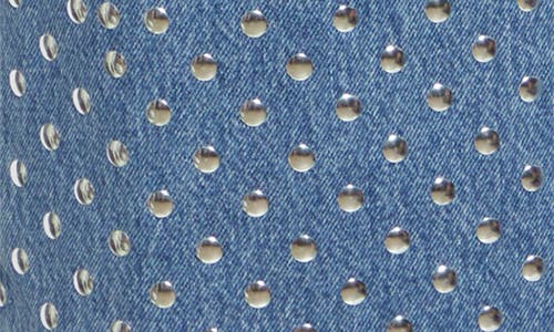 Monse Studded Wide Leg Jeans In Indigo