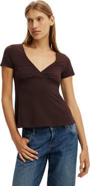 Cotton On Women's Lucy Babydoll Tee