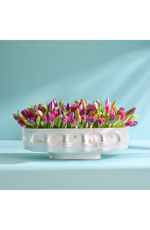 Jonathan Adler Gilded Dora Maar Bowl In White