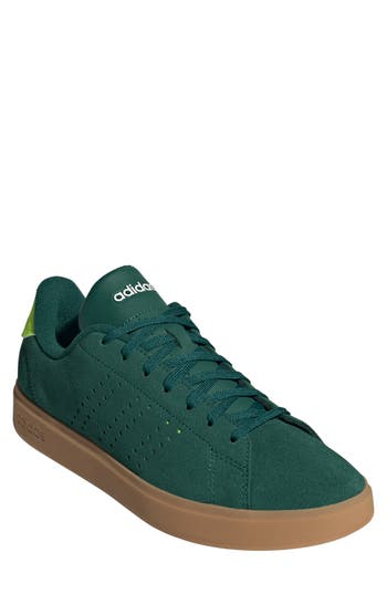 Adidas Originals Adidas Advantage 2.0 Low Top Sneaker In Green/lucid Lemon/off White