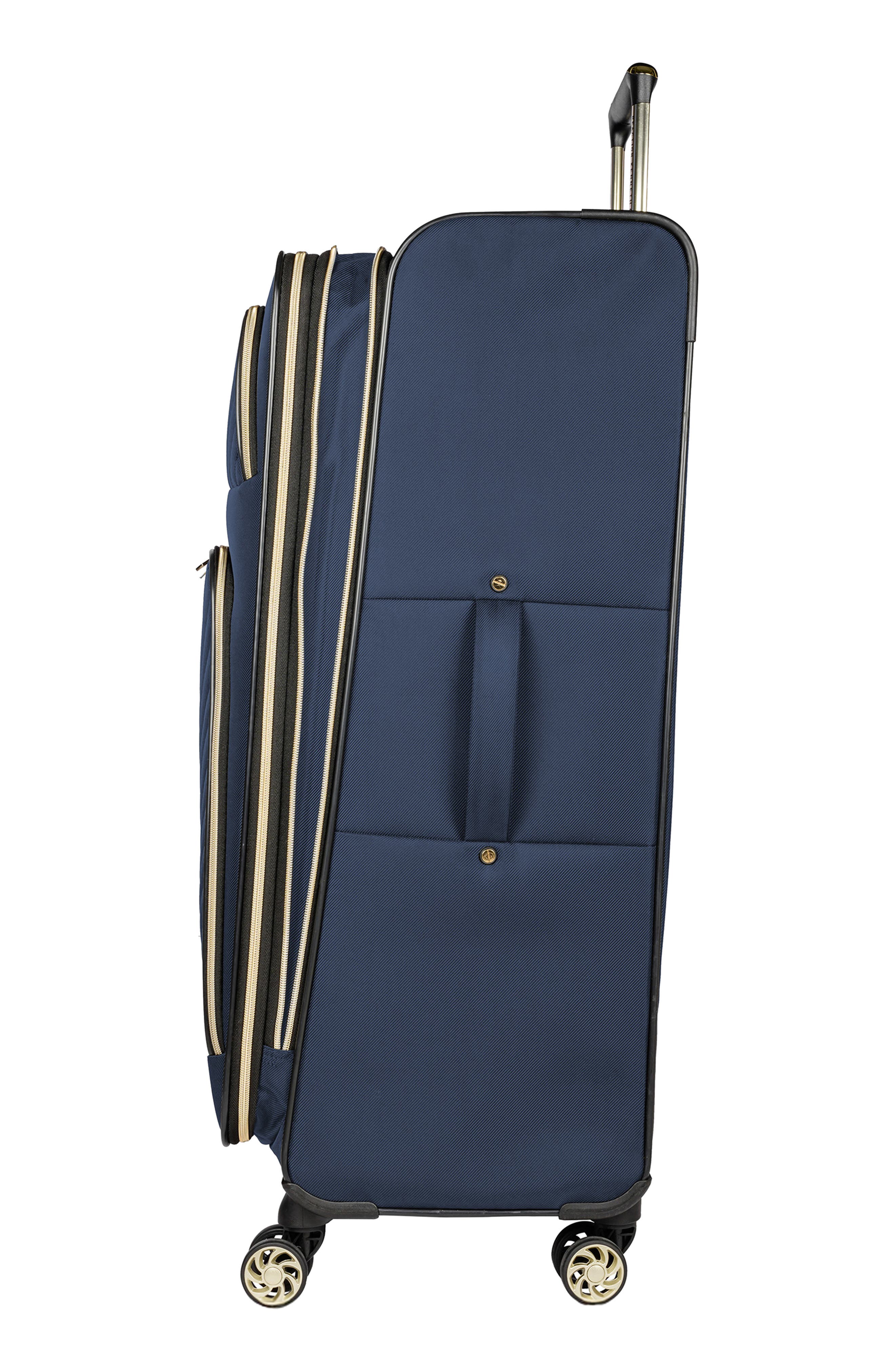 Kenneth Cole Chelsea 24-Inch Softside Spinner Luggage, Alternate, color, Navy