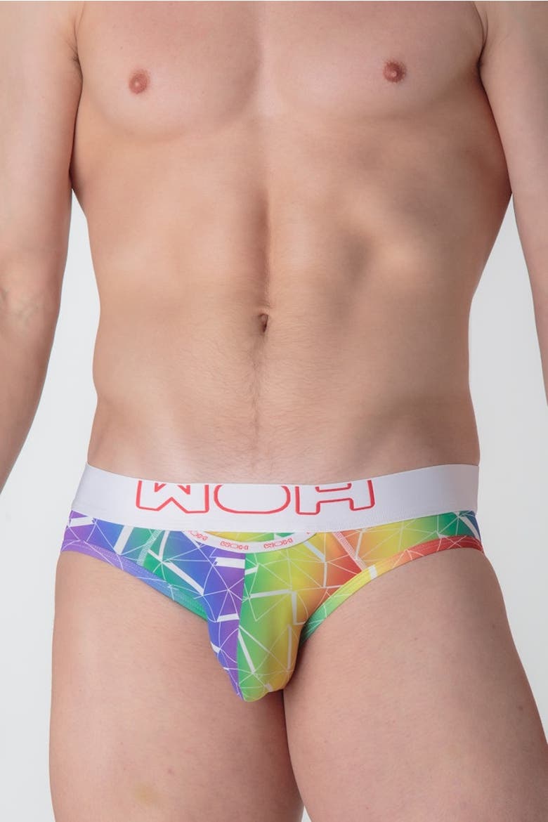 WOH Sexy Fun Mini Briefs, Alternate, color, Multico Print
