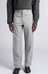 Bottega Veneta Compact Wool Flannel Trousers