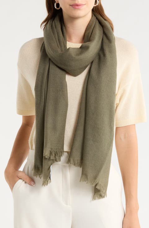 Textured Cashmere Scarf