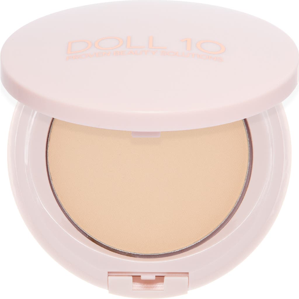 Doll 10 Beauty Tce Super Coverage Talc-free Serum Powder With Ceramides In Light