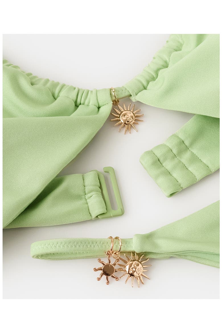 Charm Detail Bikini Bottoms, Alternate, color, PASTEL GREEN