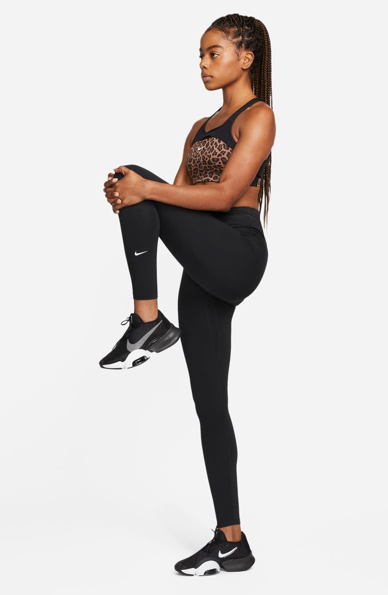 Nike Dri-FIT One High Rise Leggings, Alternate, color,