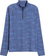 johnnie-O Patton Camo Half Zip Pullover