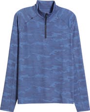 johnnie-O Patton Camo Half Zip Pullover