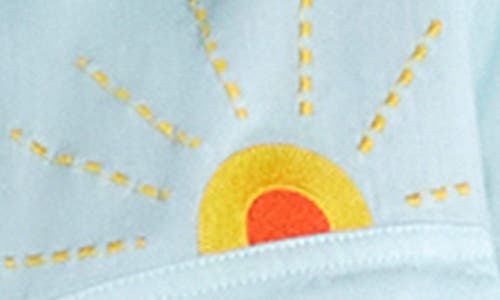 Billy T Hello Sunshine Embroidered Button-up Shirt