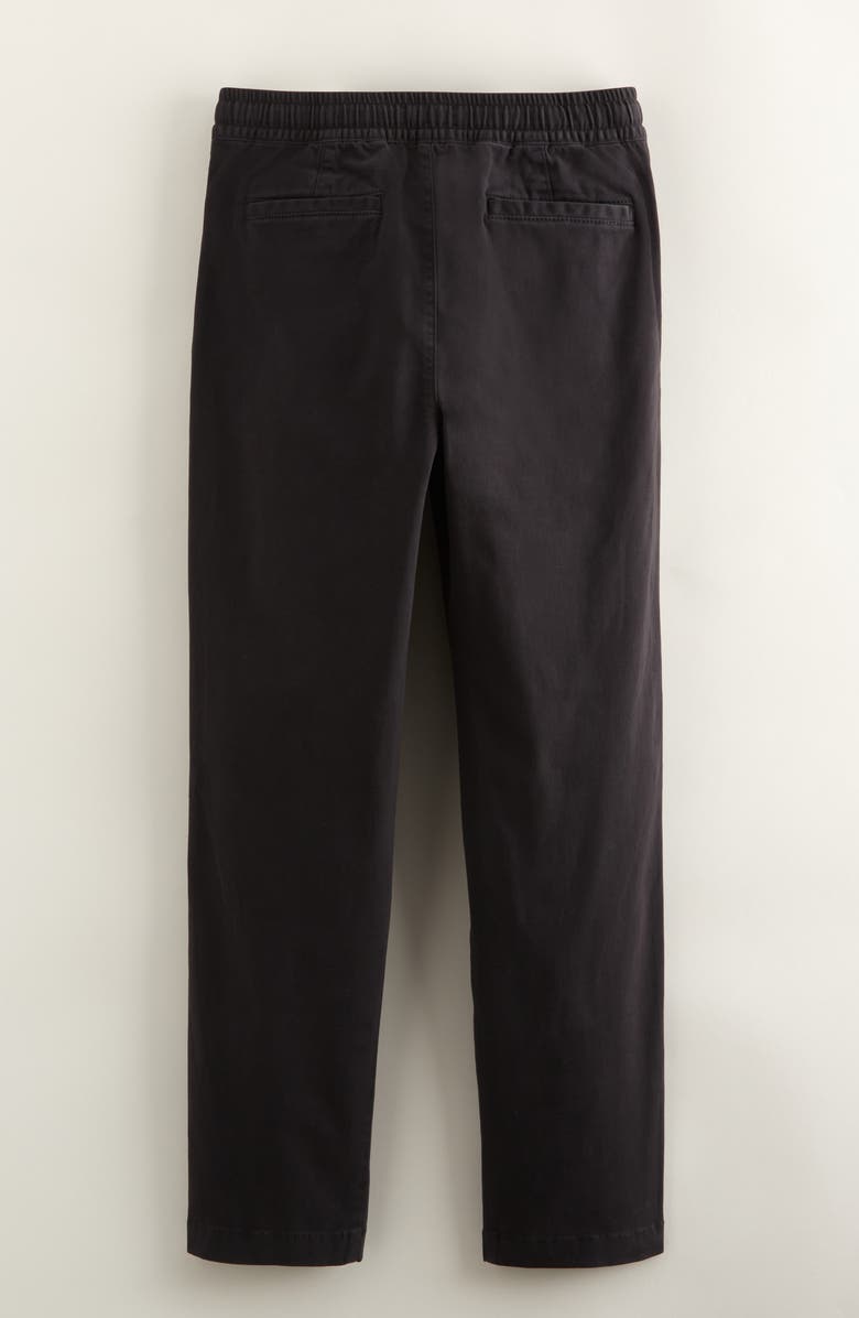 Nordstrom Kids' Relaxed Stretch Cotton Chinos, Alternate, color, Black