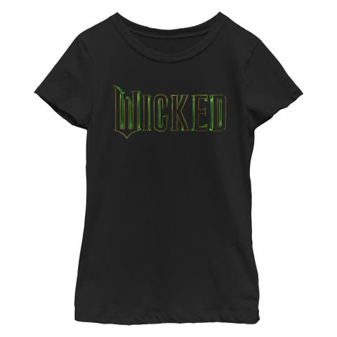 Girl's Wicked Official Logo  Graphic T-Shirt