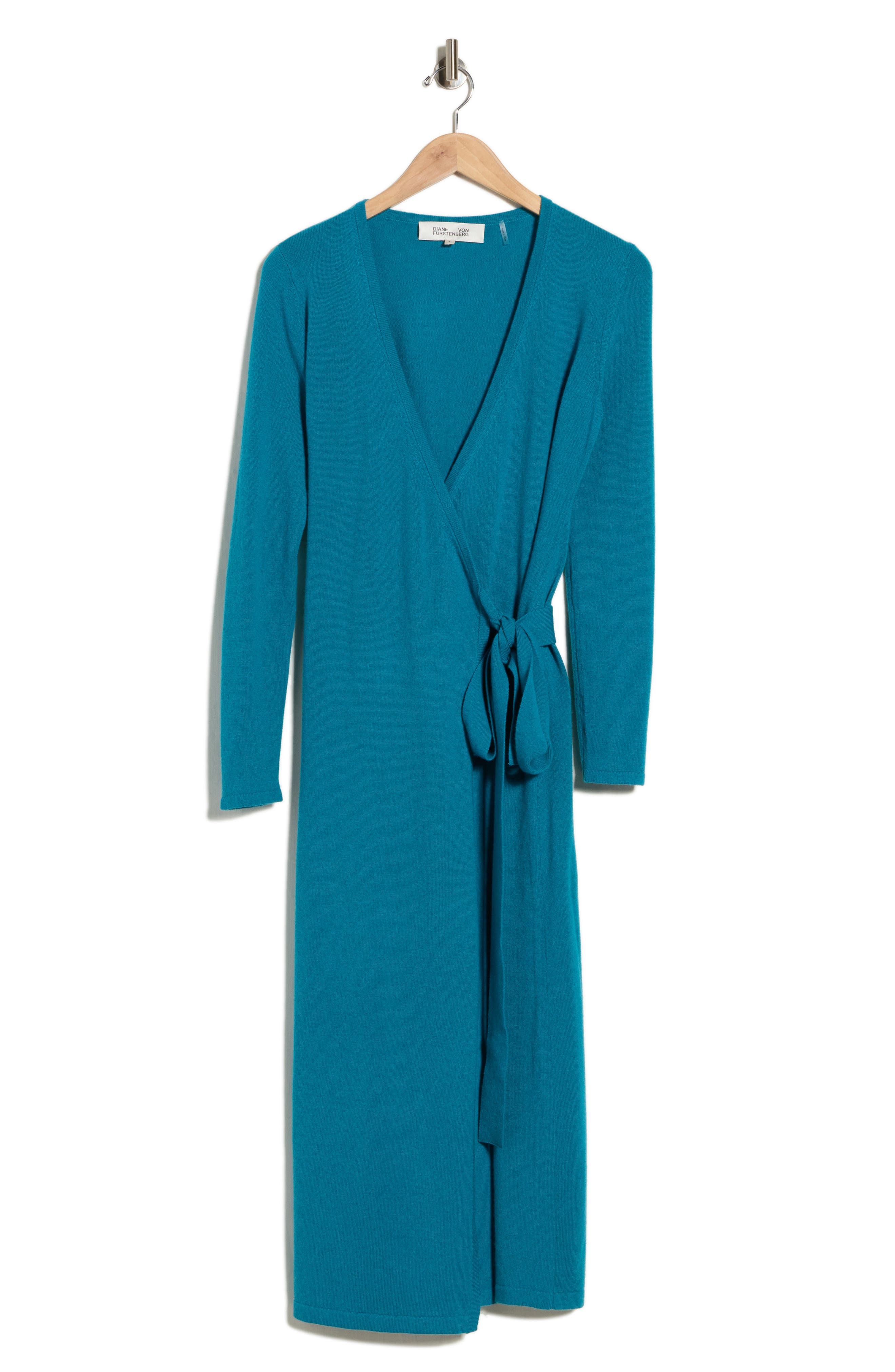 Astrid Wool & Cashmere Wrap Dress