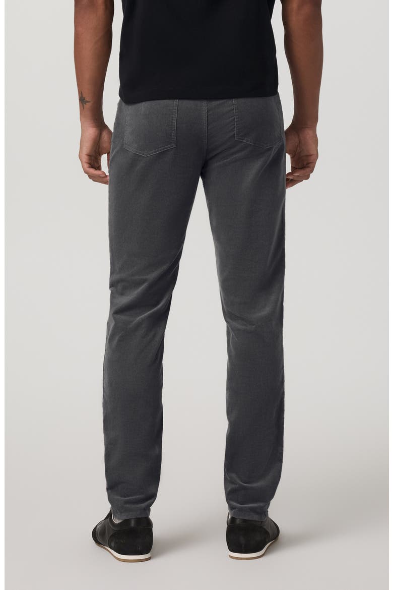 Optimist 5-Pock Cord Pants, Alternate, color, CHARCOAL
