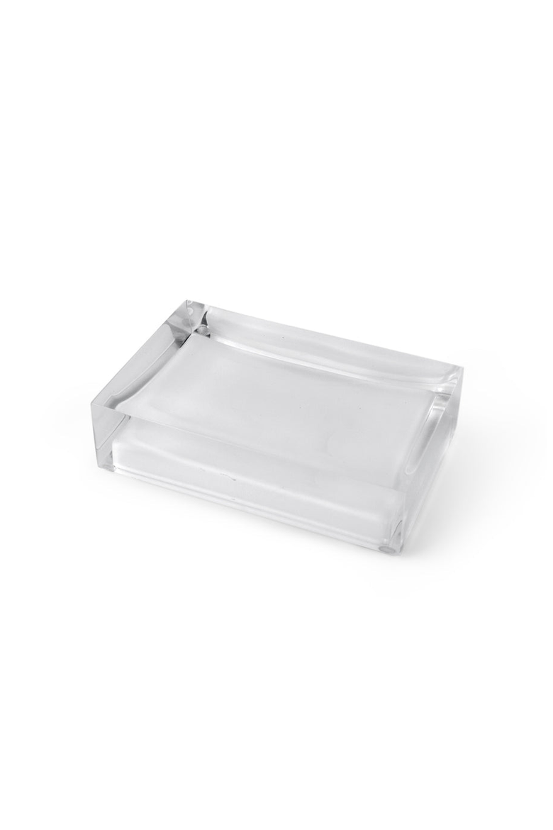 Hollywood Soap Dish, Main, color, Clear