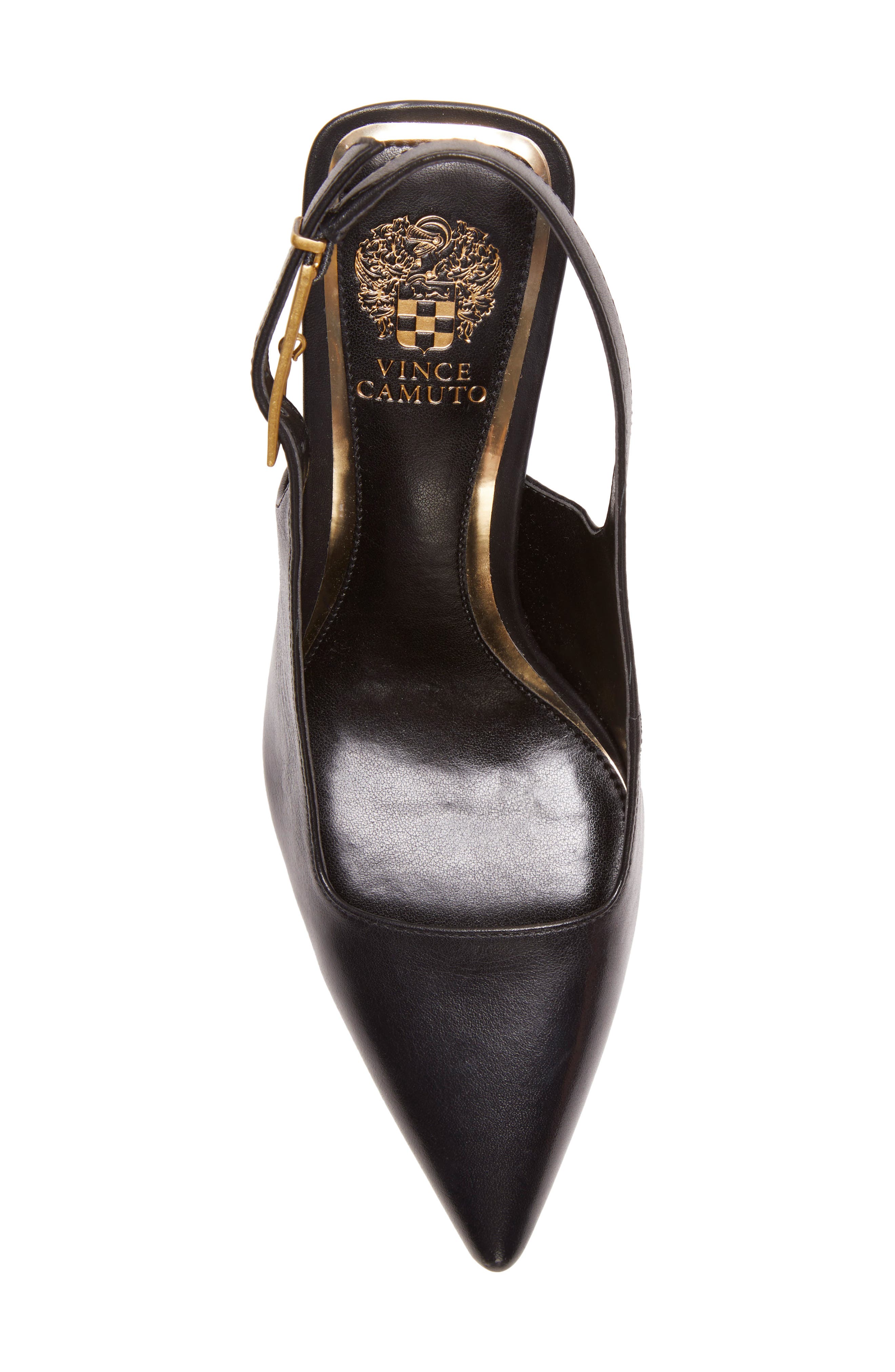Vince Camuto Brendie Slingback Pump, Alternate, color, Black Sfcwnp
