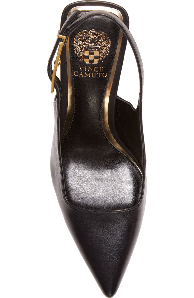 Vince Camuto Brendie Slingback Pump, Alternate, color, Black Sfcwnp