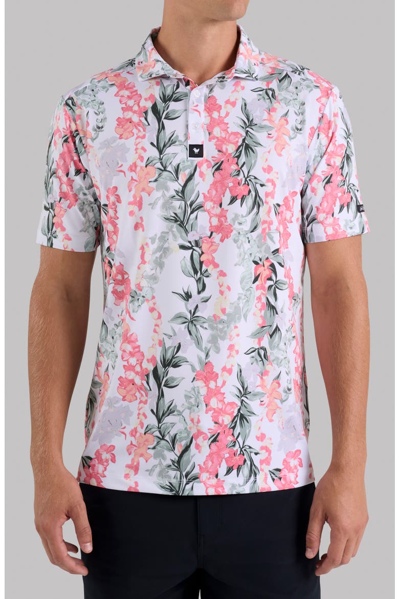 Core Performance Polo, Alternate, color, LEID - BRILLIANT WHITE
