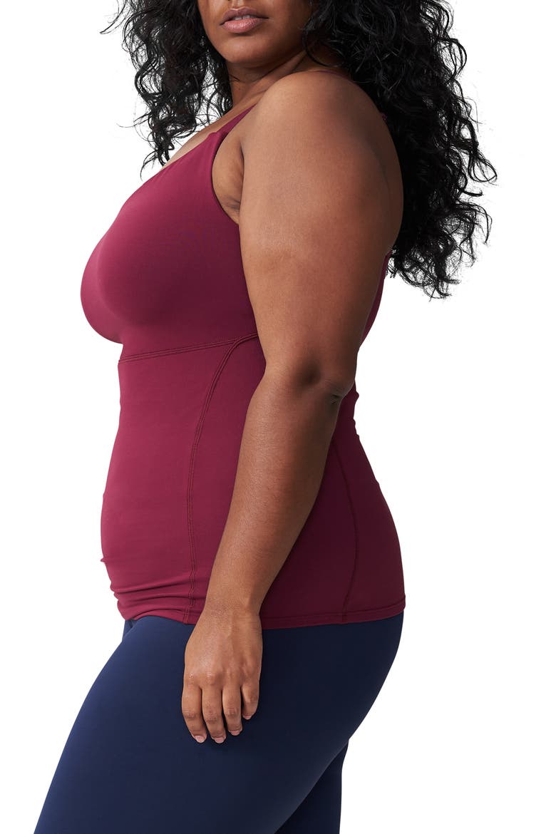 Rally Tank, Alternate, color, MERLOT