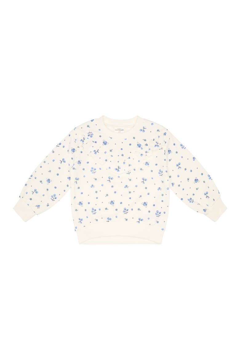 Kids' 2-Piece Sweatshirt & Leggings Set, Alternate, color, BERRIES