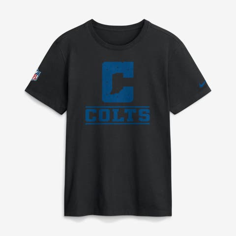 Men's Nike Black Indianapolis Colts Always Prepared Essential Cotton Long Sleeve T-Shirt