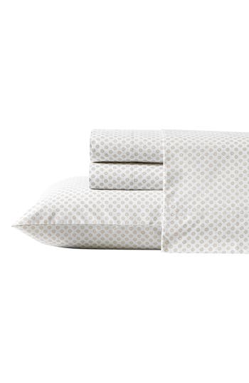Stone Cottage Millstone 200 Thread Count Cotton Percale Sheet Set In Sand
