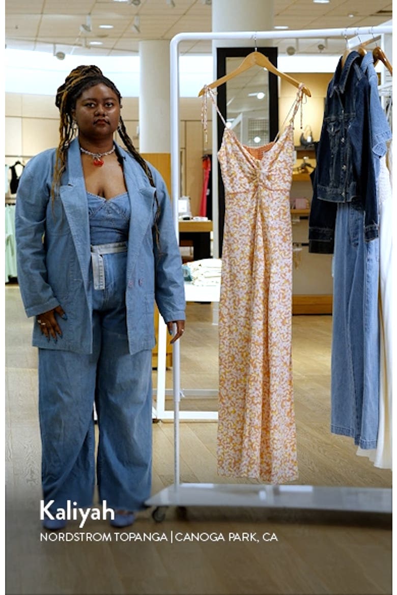 Coastal Daisies Wide Leg Jumpsuit video
