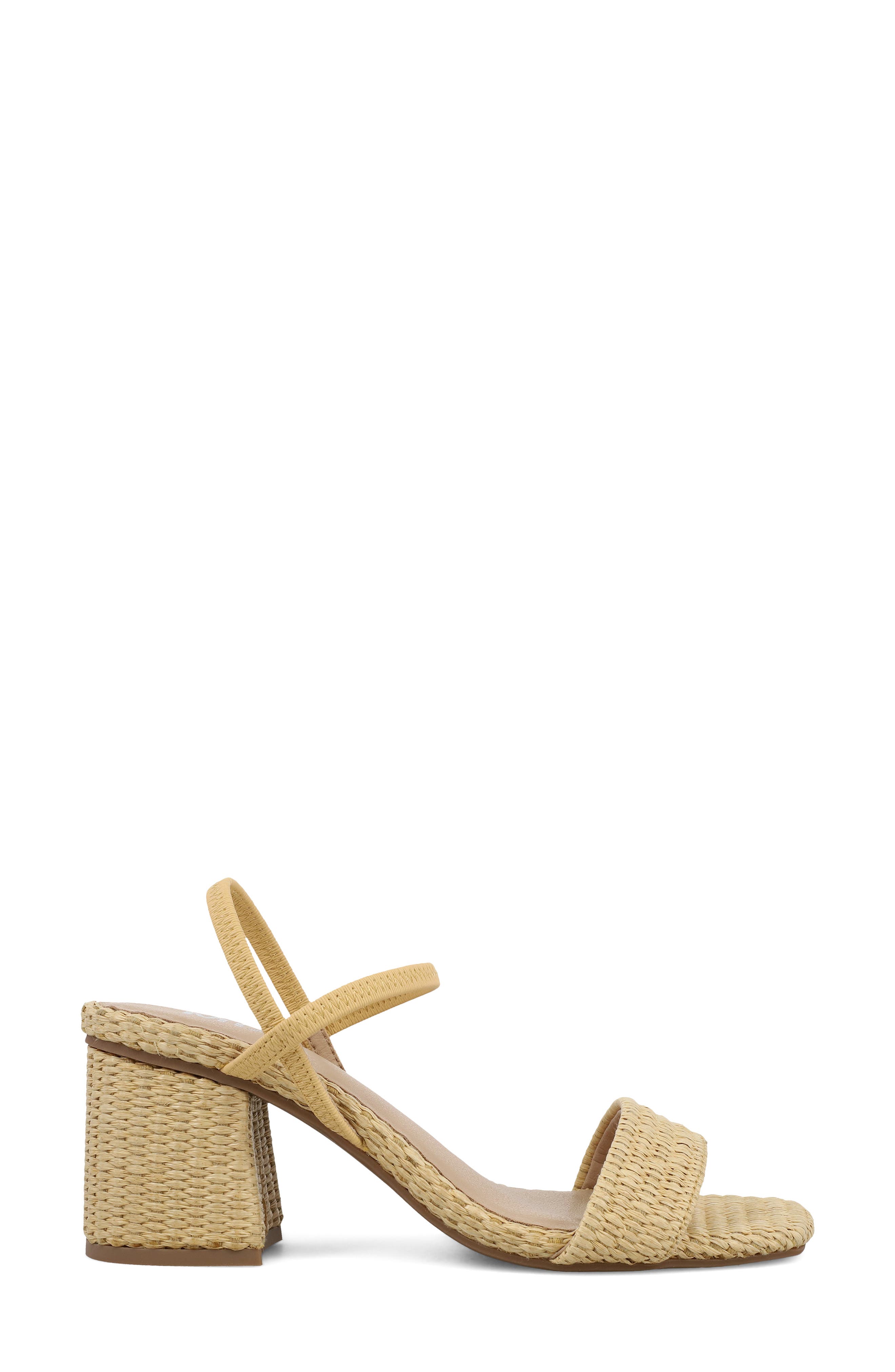 MIA Zissy Slingback Sandal, Alternate, color, Natural