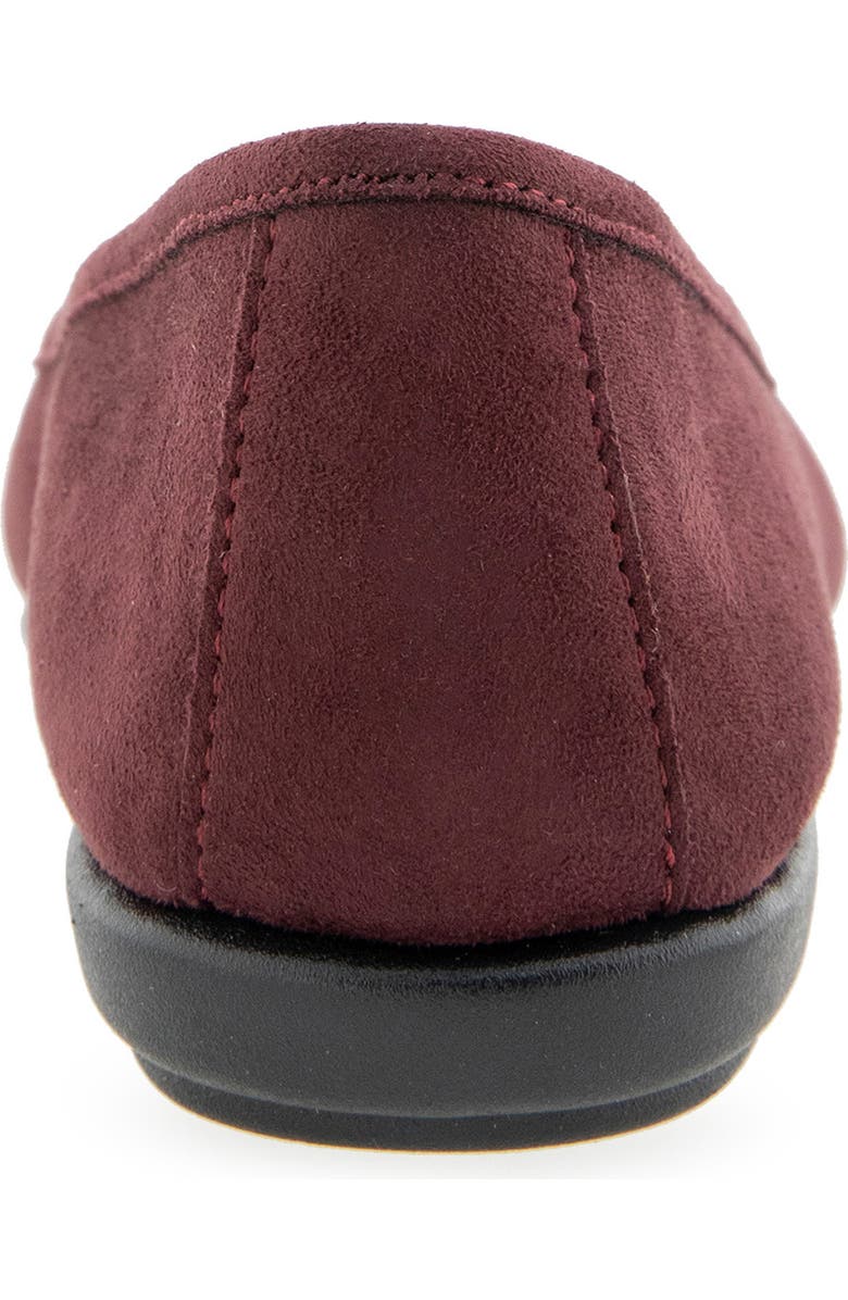 Aerosoles Bentley Ballet Flat, Alternate, color, Fig Faux Suede
