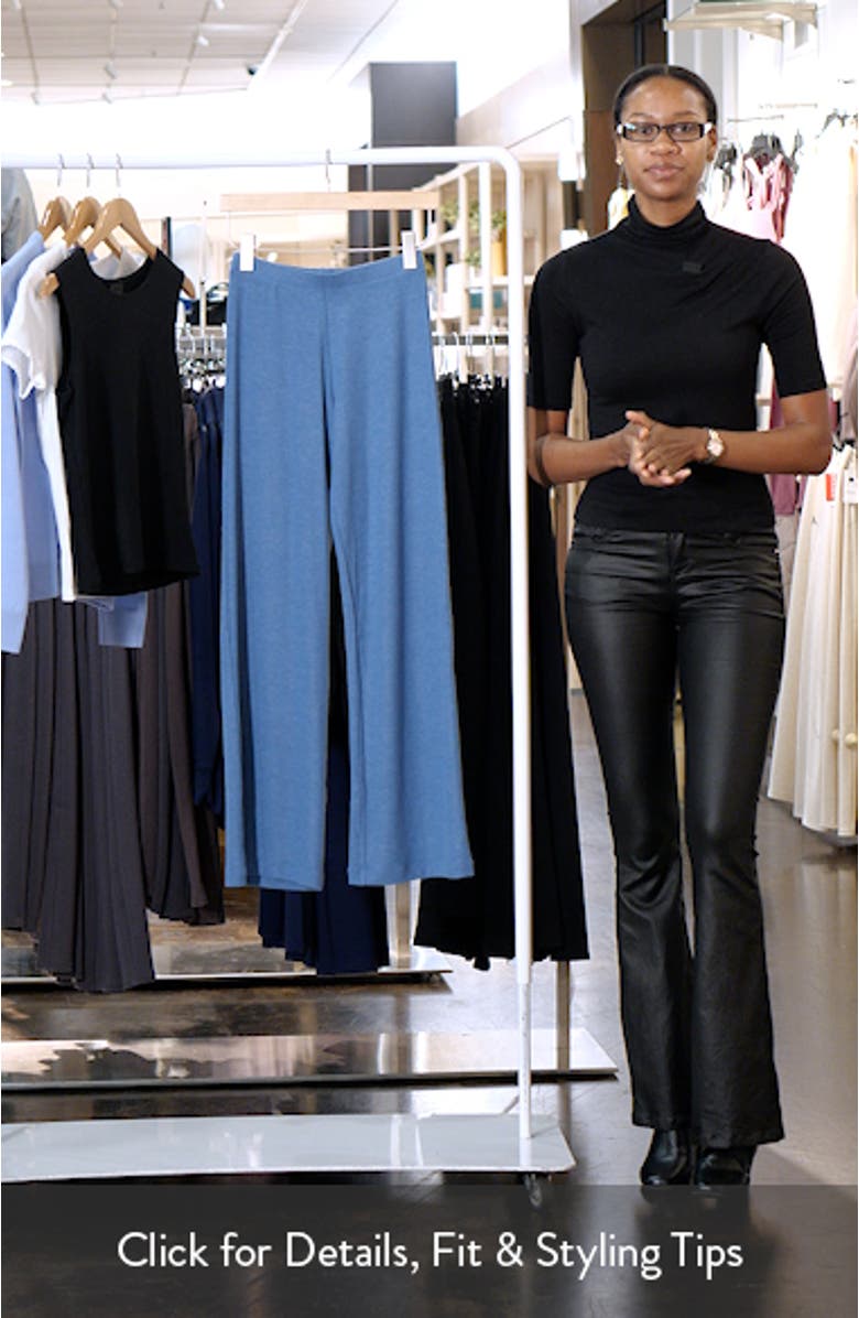 Lauren Wide Leg Knit Pants, sales video thumbnail