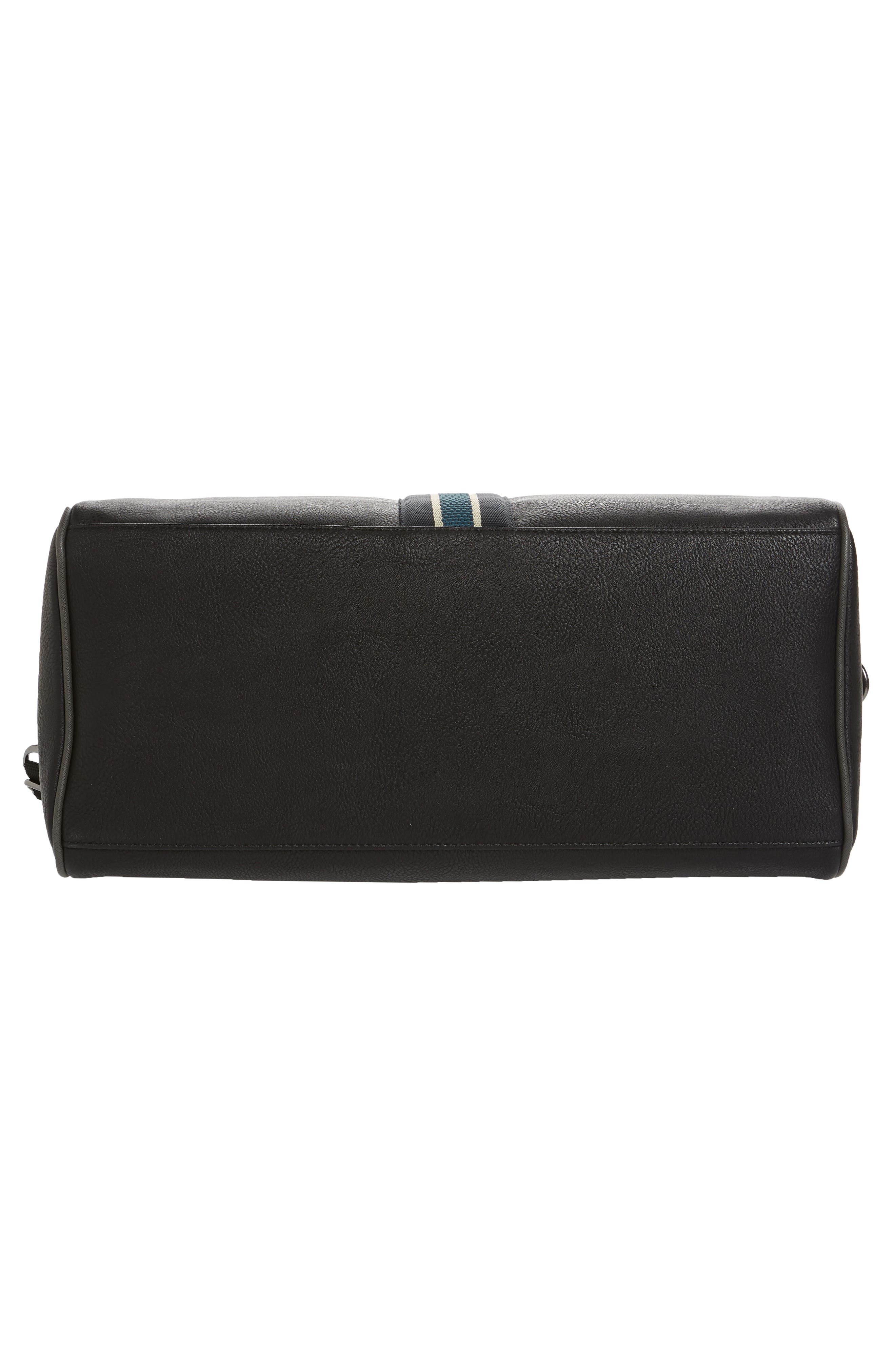 Ted Baker London Berman Faux Leather Duffel Bag, Alternate, color, 