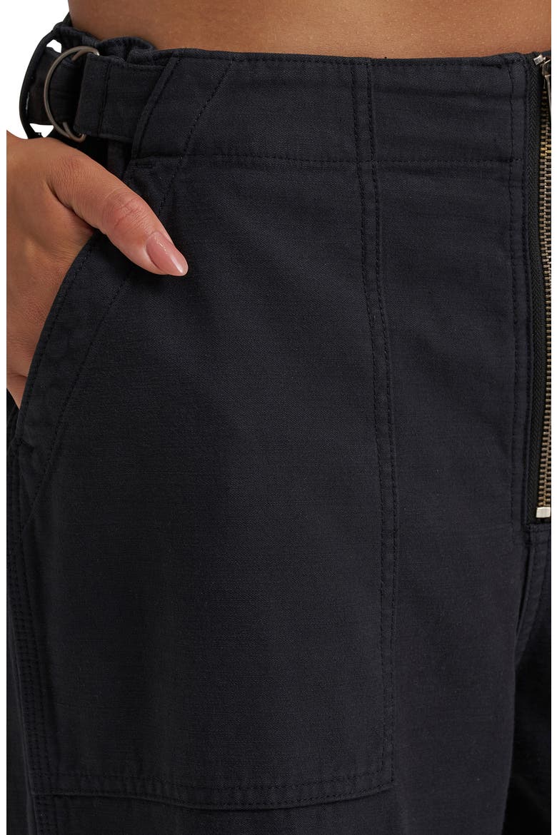 Loose Utility Pants, Alternate, color, WASHED BLACK