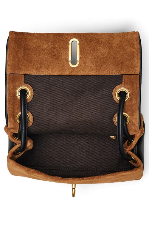 Marc Jacobs The Mini Dual Suede Shoulder Bag In Brown
