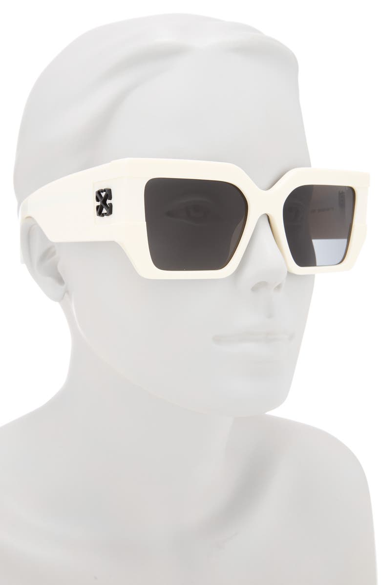 Off-White 56mm Dover Square Sunglasses, Alternate, color, 
