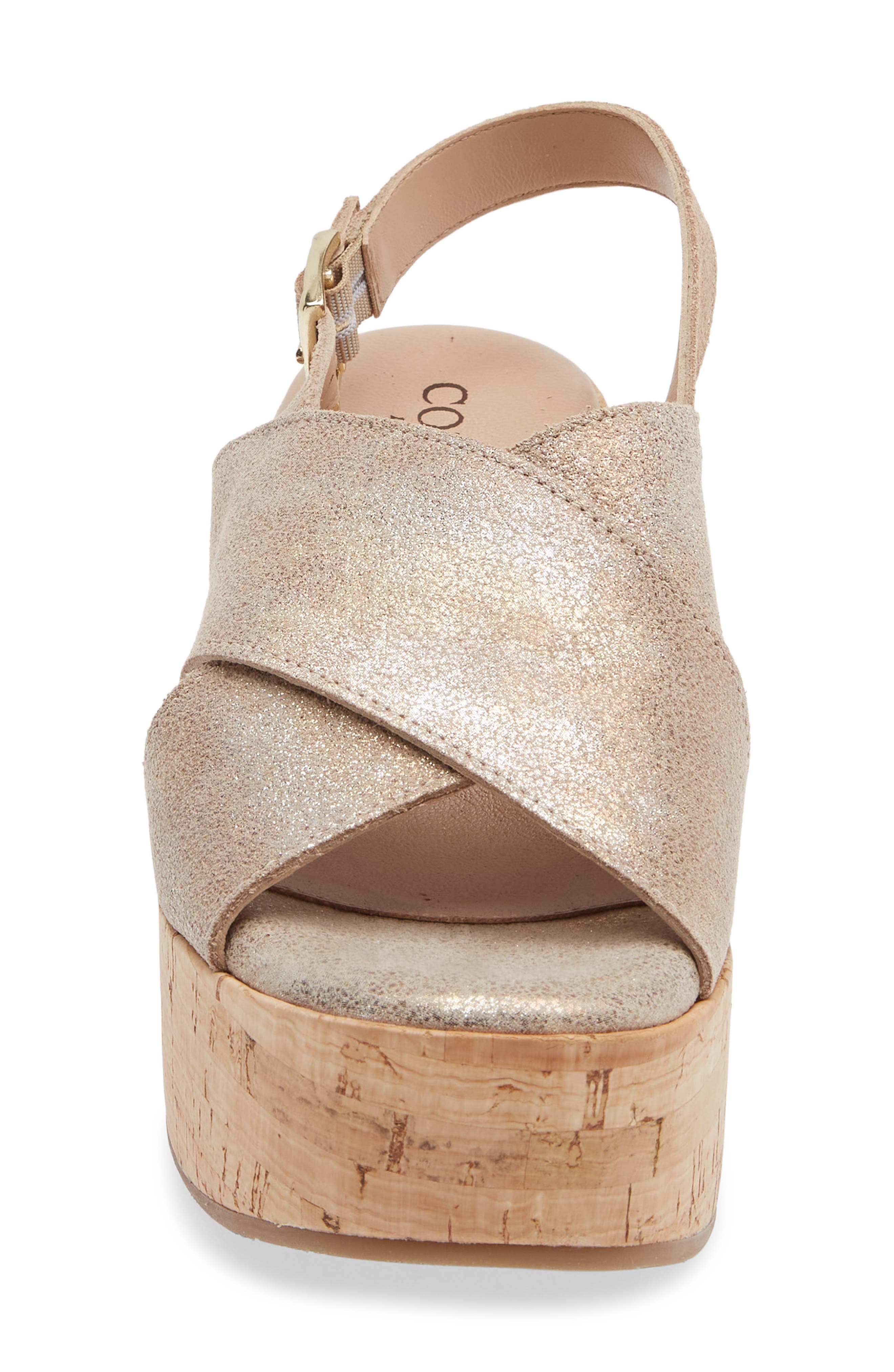 Jovi Slingback Platform Sandal, Alternate, color, GRANITO CORDA