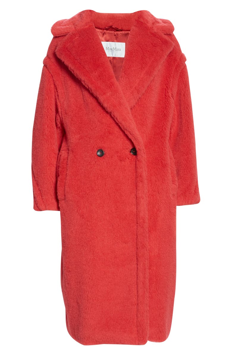 Max Mara Tedgirl Faux Fur Teddy Bear Coat, Alternate, color,