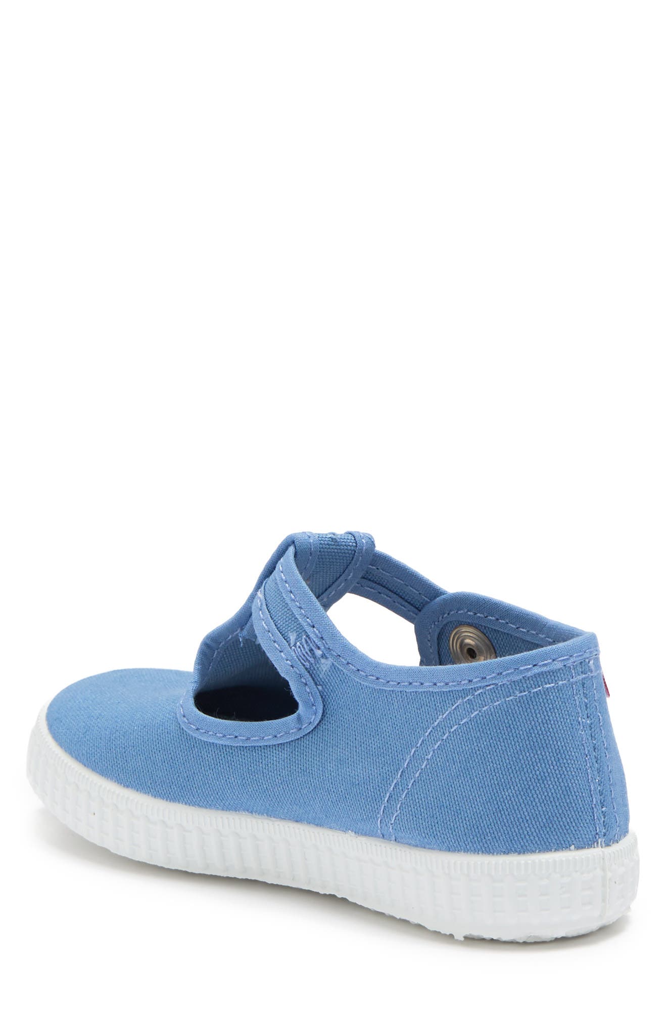Cienta Canvas T-Strap Sneaker, Alternate, color, 