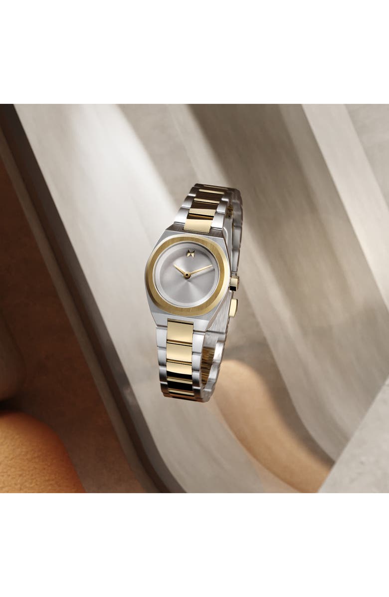 MVMT Odyssey II Two-Tone Bracelet Watch, 40 mm, Alternate, color, Silver