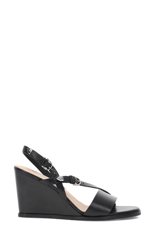 Frye Rachel Slingback Wedge Sandal In Black