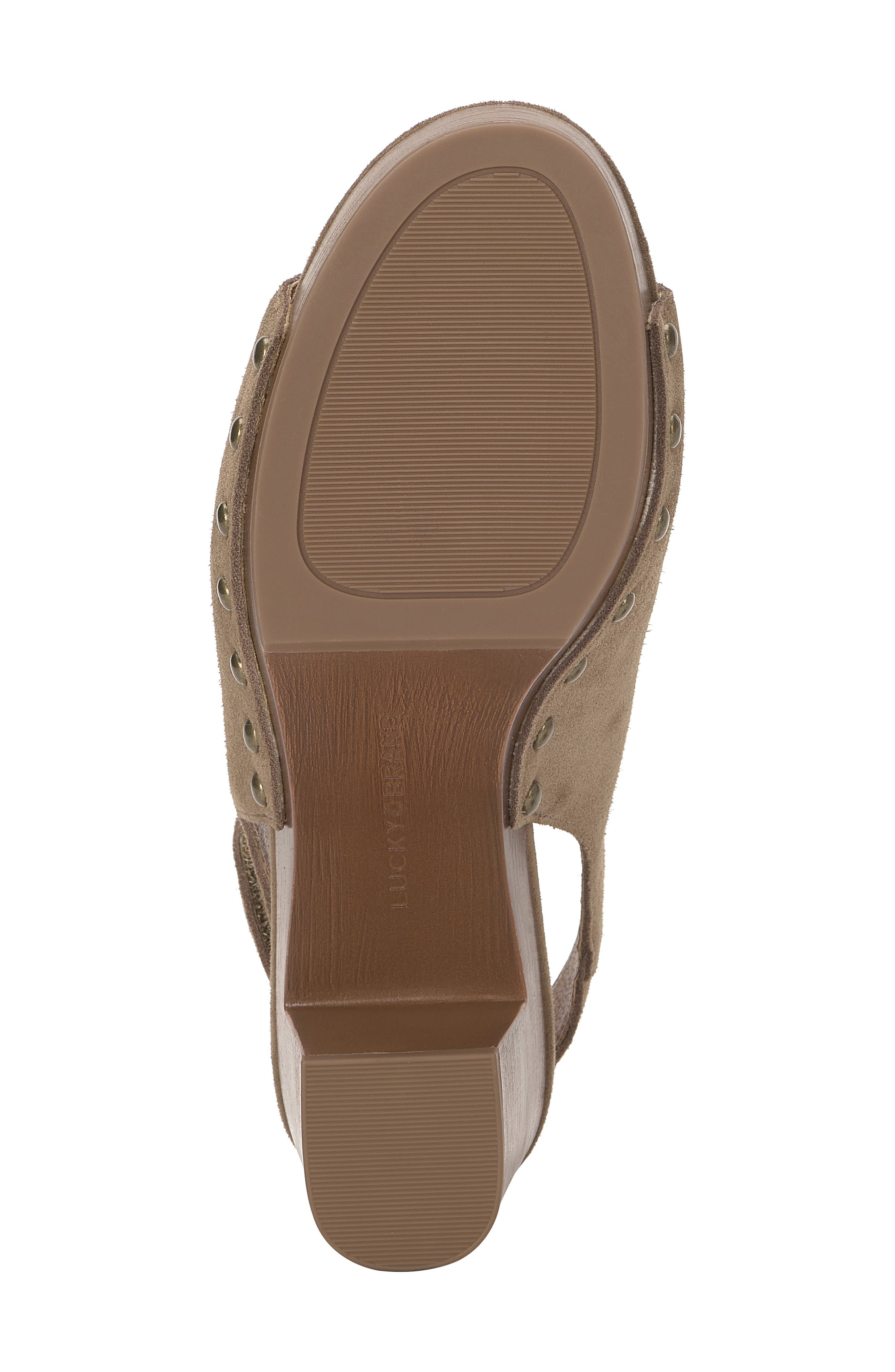 Harpen Leather Sandal, Alternate, color, PORCINI