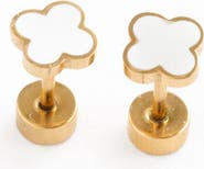 Pip Pop Quatrefoil Stud Earrings