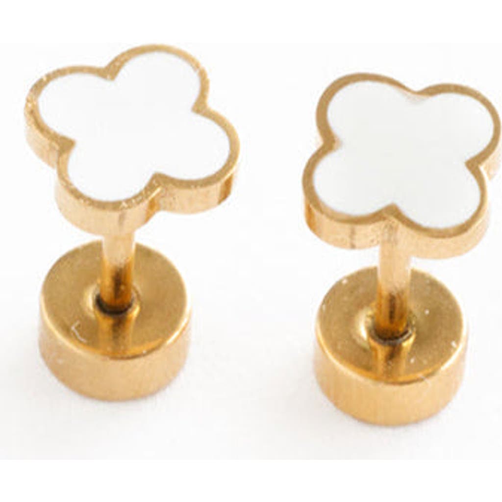 Pip Pop Quatrefoil Stud Earrings