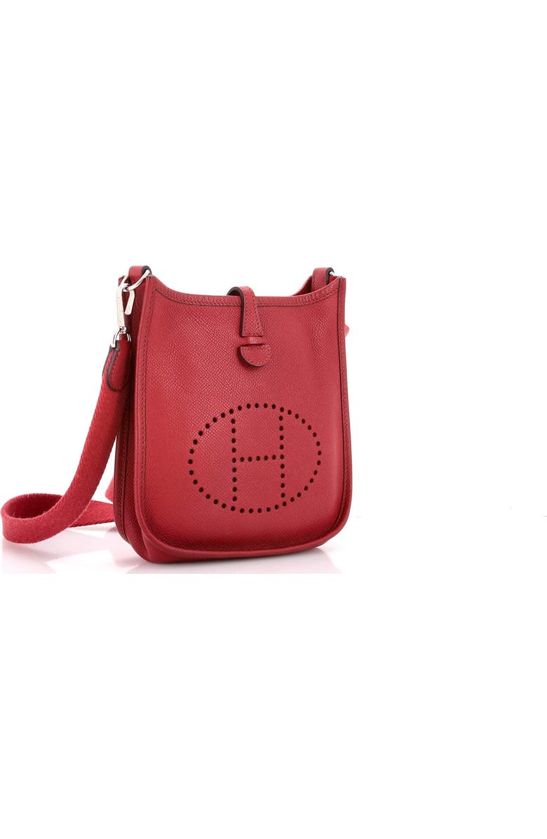 Pre-Owned Hermes Evelyne Bag Gen III Epsom TPM, Alternate, color, Rouge Grenat