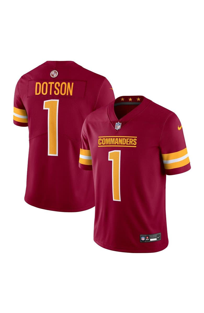 Nike Men's Nike Jahan Dotson Burgundy Washington Commanders  Vapor Untouchable Limited Jersey, Main, color, 