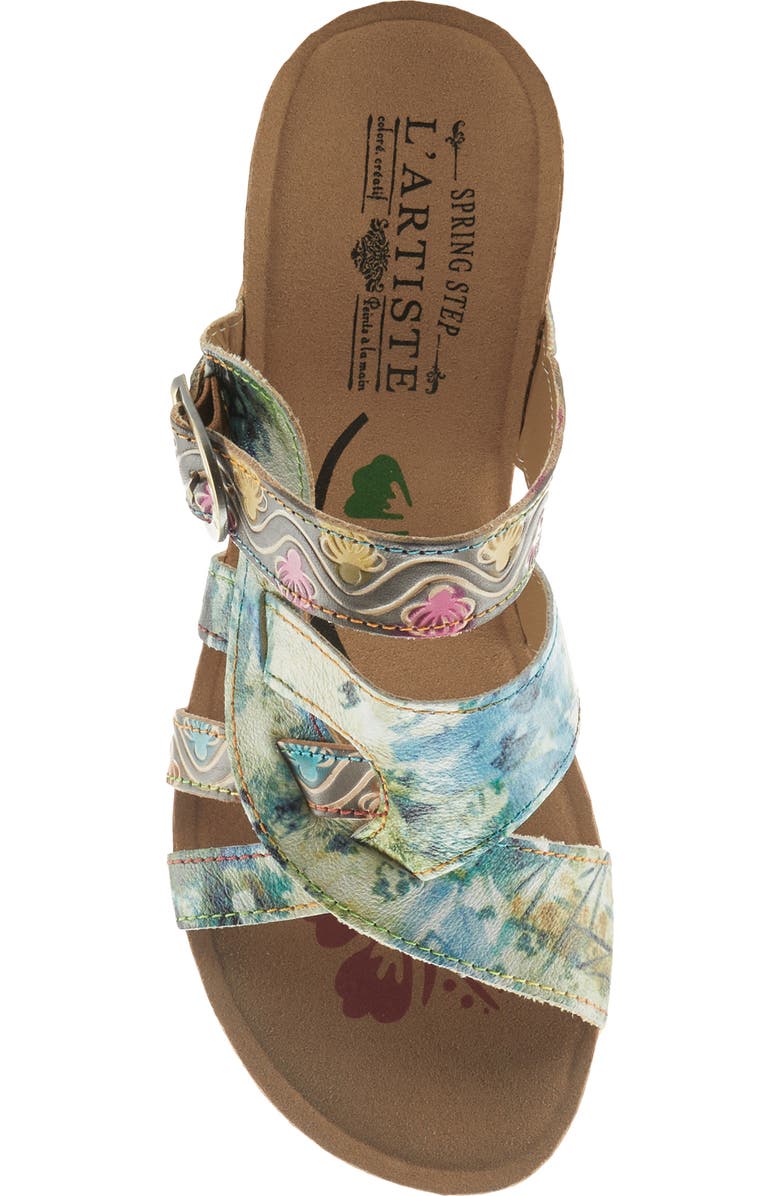 Spring Step Baocire Wedge Sandal, Alternate, color,