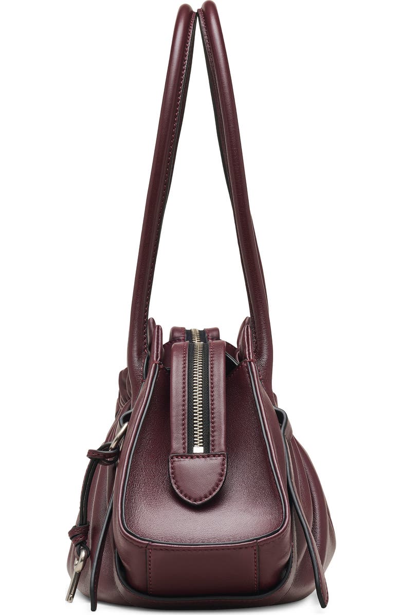 Marc Jacobs The Cristina Large Shoulder Satchel, Alternate, color, Dark Plum