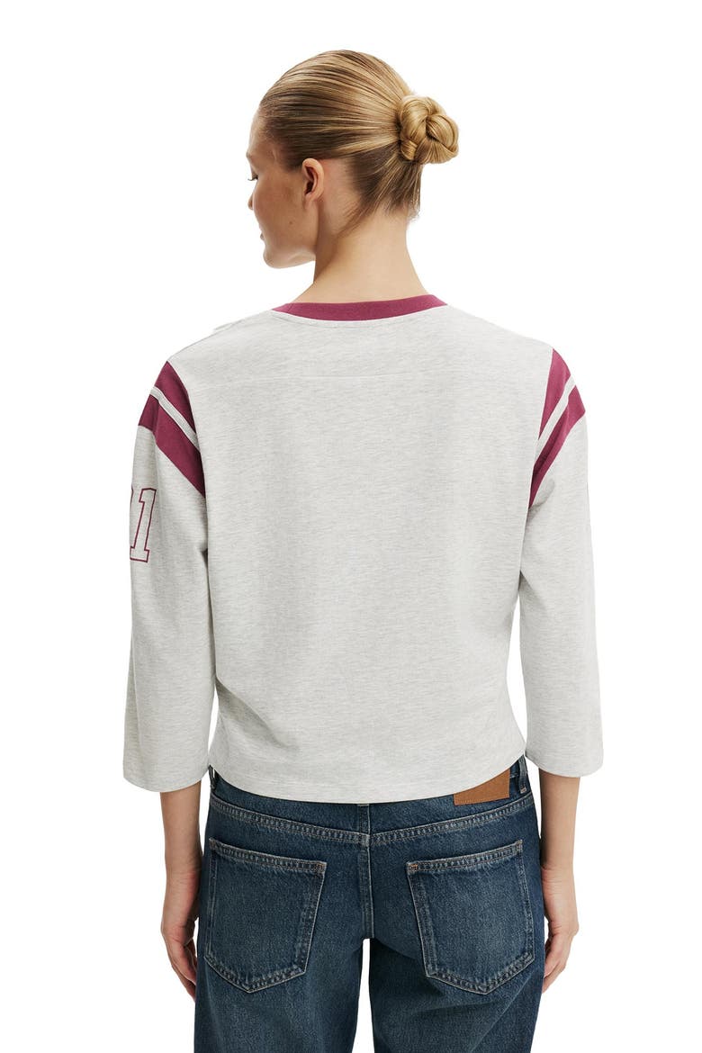 Women's 3/4 Sleeve Graphic Tee, Alternate, color, Original Athletics  Soft