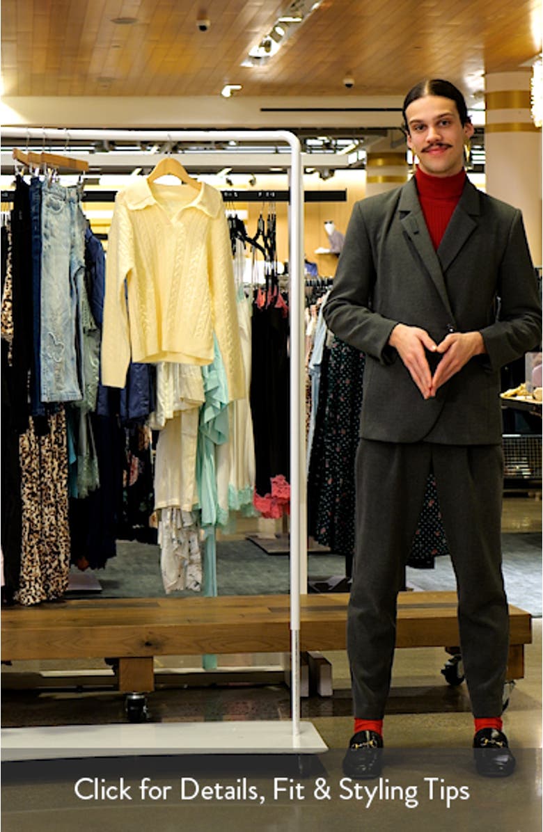 Kids' Cable Polo Sweater, sales video thumbnail