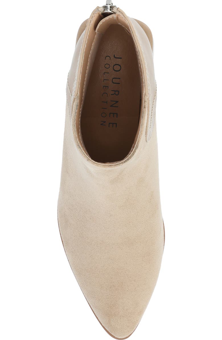 Journee Collection Consuello Bootie, Alternate, color, Tan