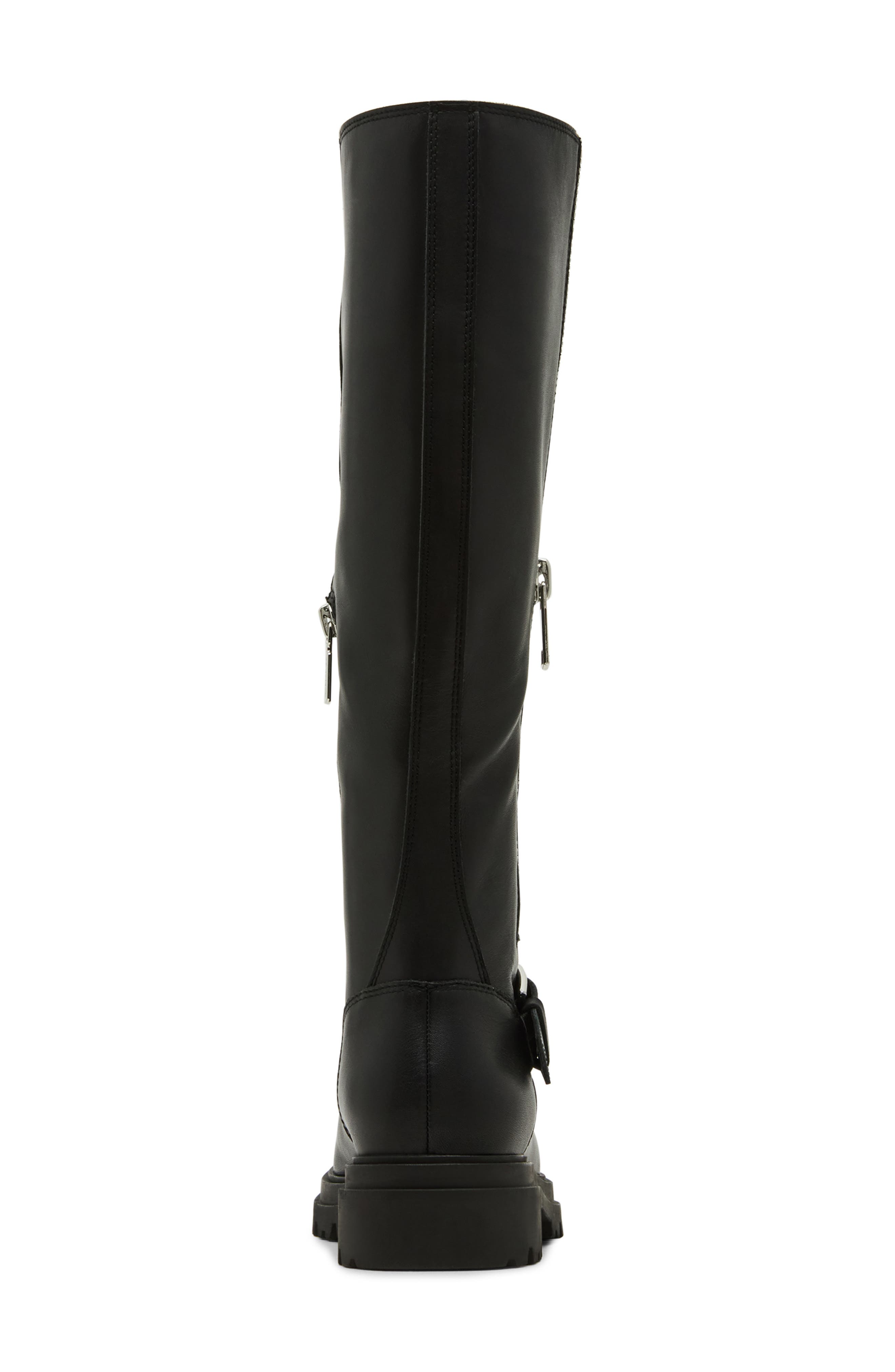 Blondo Taylor Lug Sole Boot, Alternate, color, Black Leather